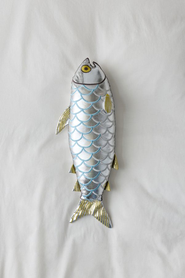 Slide View: 2: Coussin en Forme de Sardine