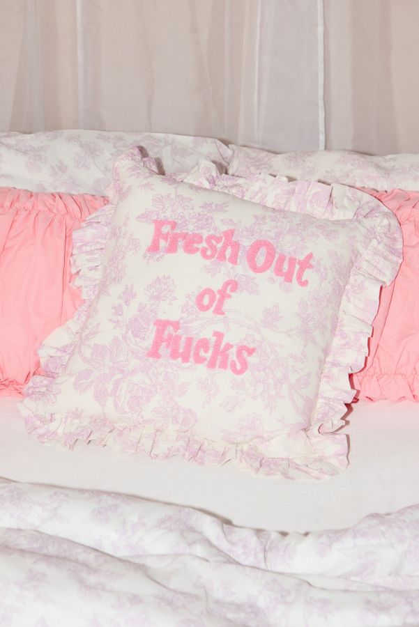 Vista de diapositivas: 1: Fresh Out Of F*cks Cushion