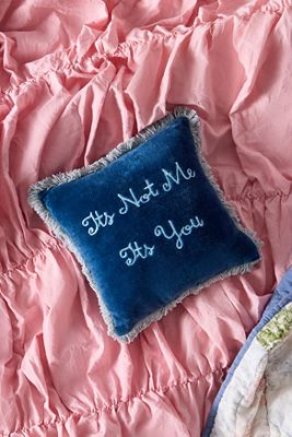 Es liegt nicht an mir, es liegt an dir Mini-Kissen