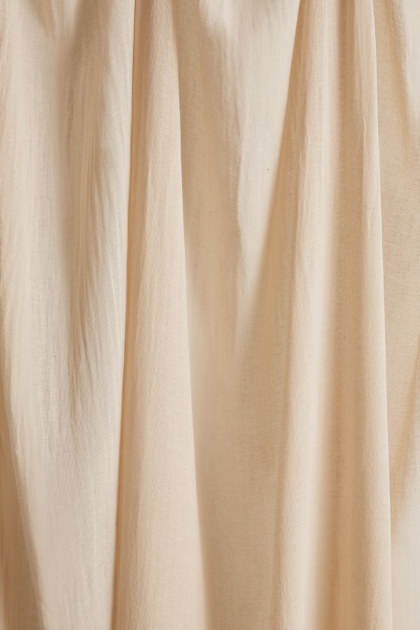 Slide View: 3: Ecru Knotted Window Curtain