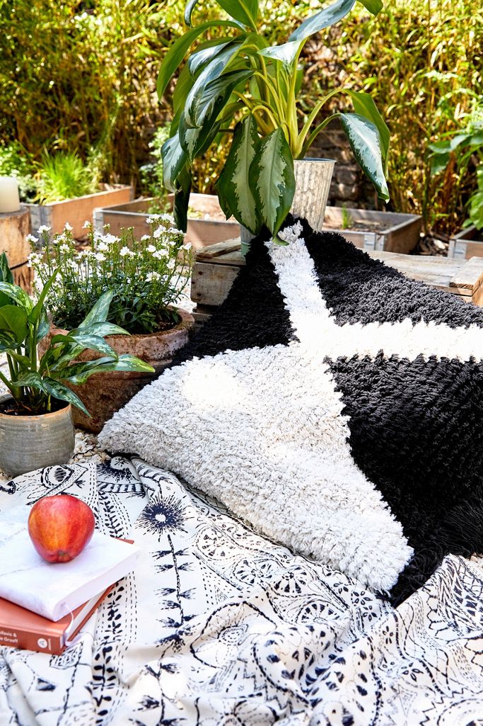 Atlas Tufted Cushion Urban Outfitters UK