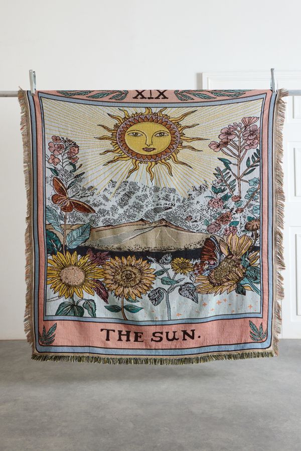 Slide View: 1: Sun Tarot Throw