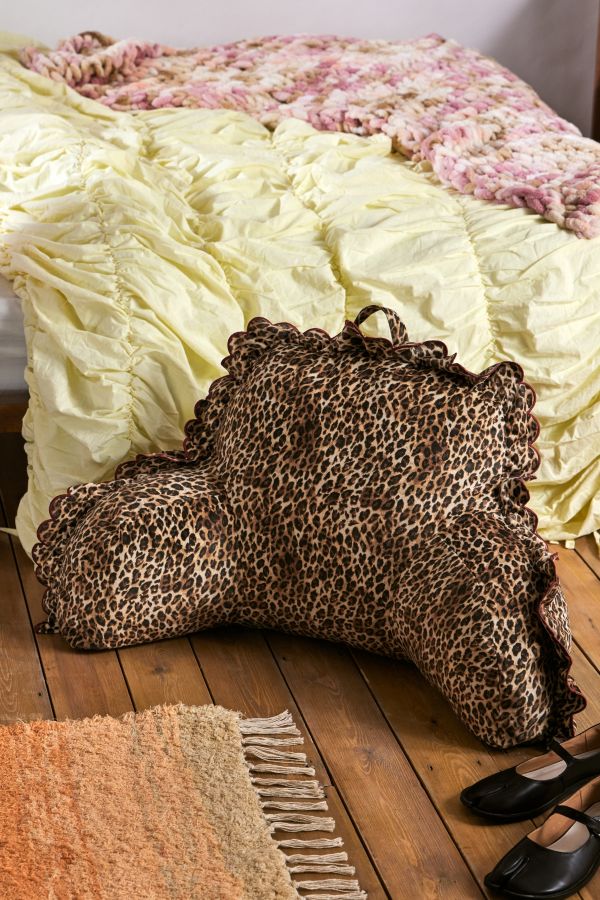 Vista diapositiva: 1: Cuscino Boo Stampa Leopardata