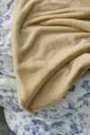 Thumbnail View 2: Ecru Faux Fur Throw Blanket