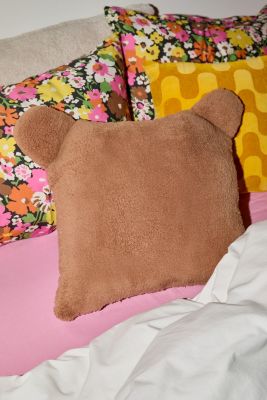 Teddy Ears Fleece Cushion