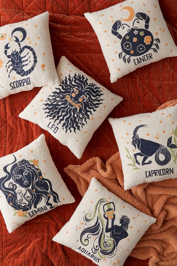 Zodiac Cushion Urban Outfitters UK