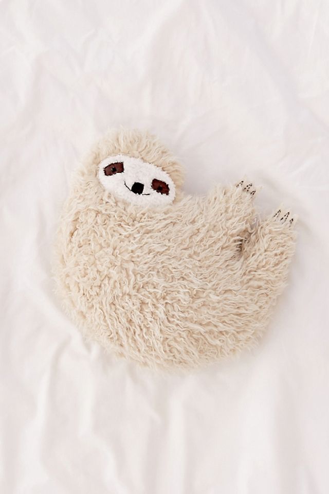 Furry Sloth Cushion Urban Outfitters UK