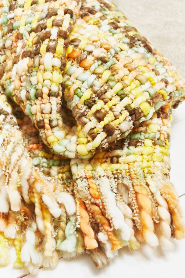 Chunky Knit Throw Blanket Urban Outfitters UK