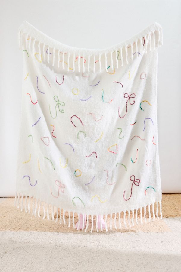 Slide View: 2: Cosy Funfetti Throw