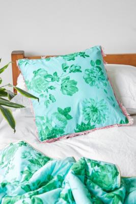 Flower cushion / Pure Green 30cmの+memoderiva.pt