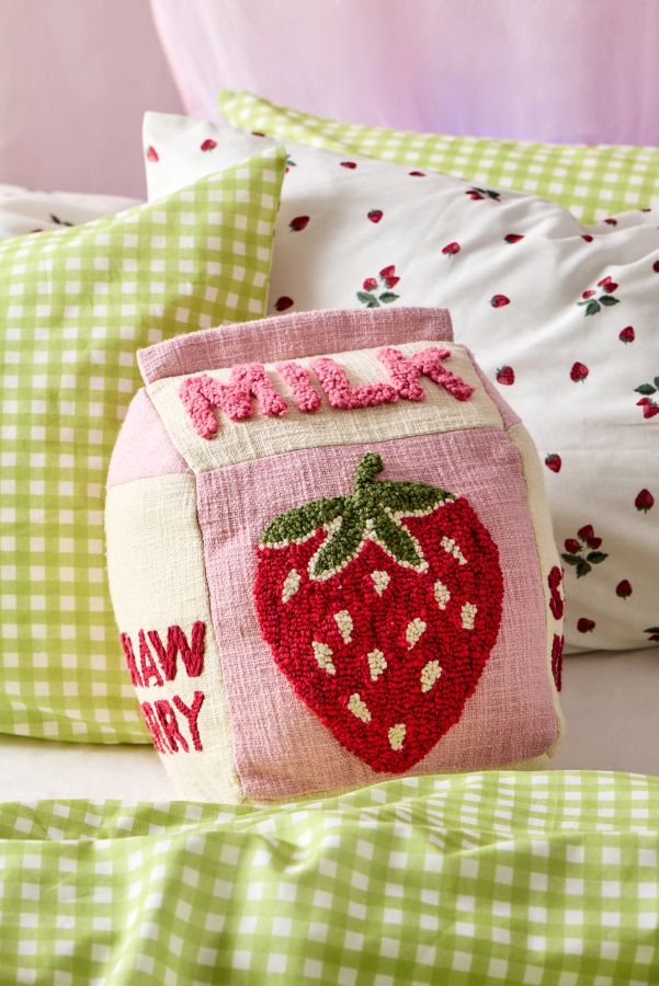 Slide View: 1: Strawberry Milk Cushion