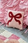 Thumbnail View 1: Pink Bow Tufted Cushion 