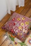 Thumbnail View 1: Floral Embroidered Cushion