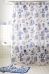 Thumbnail View 1: Delft Cat Shower Curtain