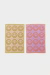 Vista en miniatura 2: BAGGU Happy Lilac Ocre Toallas de Mano Pack de 2