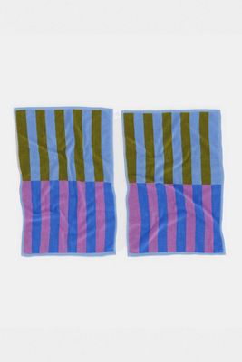 BAGGU Cabana Streifen Handtücher 2er-Pack