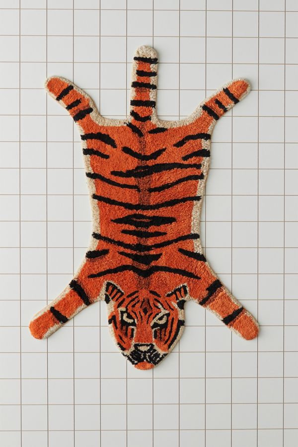 Tiger Bath Mat Urban Outfitters UK