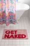 Thumbnail View 1: Tapis de bain Get Naked rose et rouge 