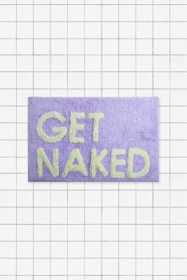 Get Naked Lilac & Sage Bath Mat