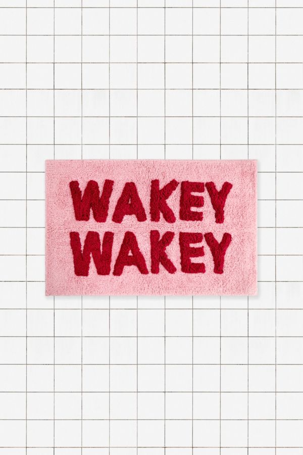 Vista de diapositivas: 1: Tapete de Baño Wakey Wakey