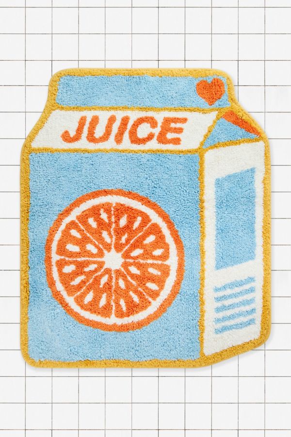 Vista de diapositivas: 1: Tapete de Baño Jugo de Naranja