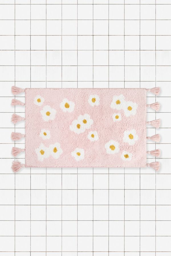 Slide View: 1: Tapis de Bain Rose Meadowland