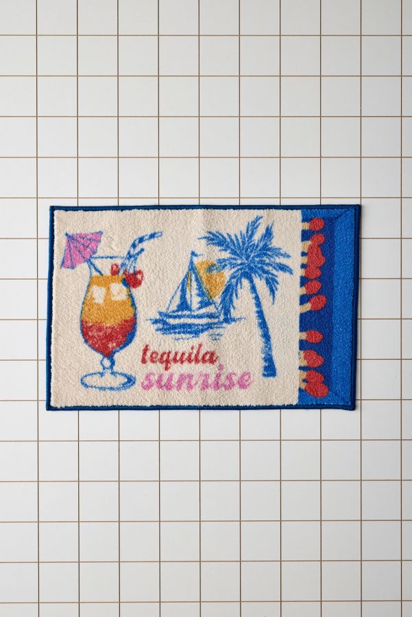 Vista diapositiva: 2: Tappetino da Bagno Tequila Sunrise