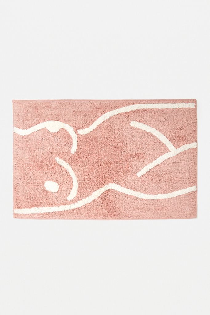 Female Form Bath Mat Urban Outfitters UK