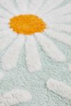 Thumbnail View 2: Tapis de bain touffu marguerites menthe