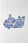 Thumbnail View 2: Delft Cat Bath Mat