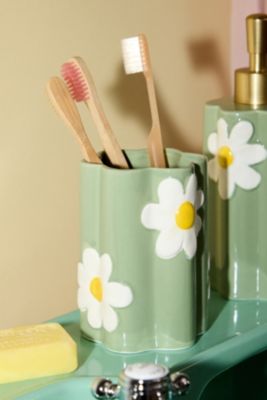 Green Daisy Tumbler