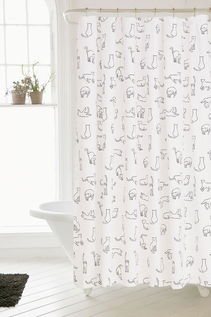 Feline Friends Shower Curtain NCU0DDK2523