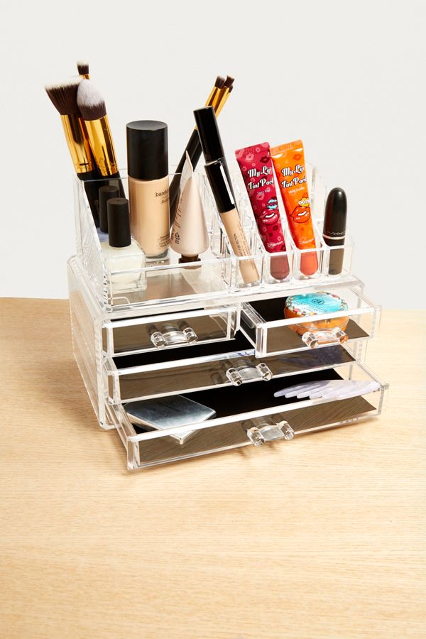 16 Compartment 4 Drawer Cosmetics Organiser Urban Outfitters Uk