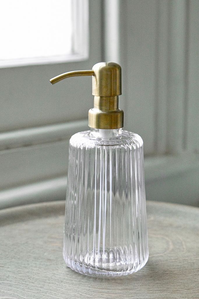 Distributeur de savon en verre transparent Urban Outfitters FR
