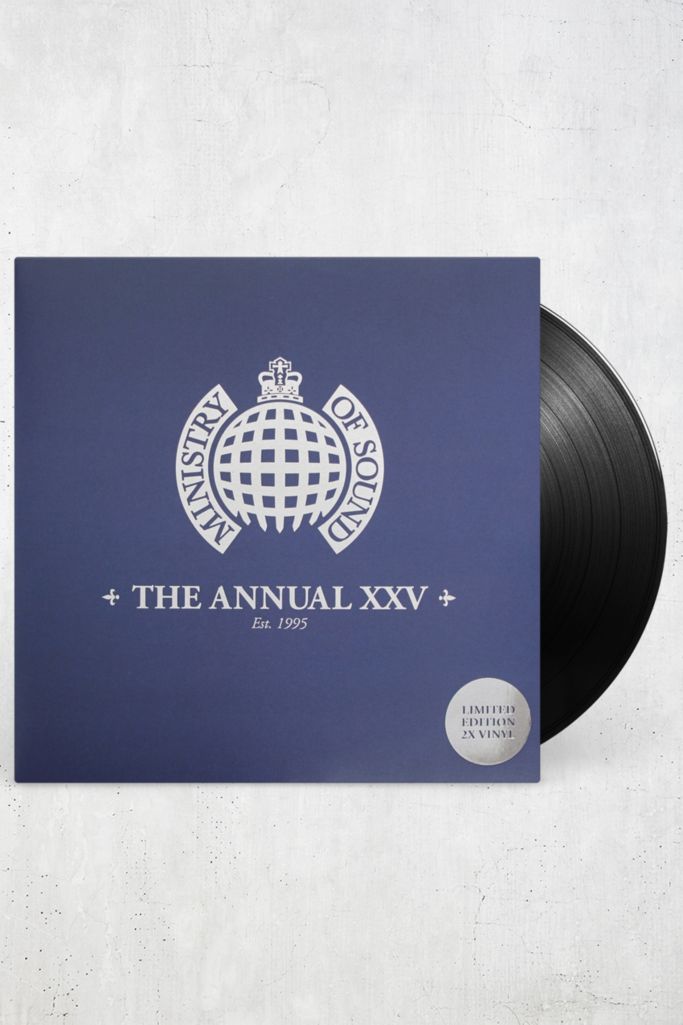 Ministry of Sound The Annual XXV 2XLP Urban Outfitters UK