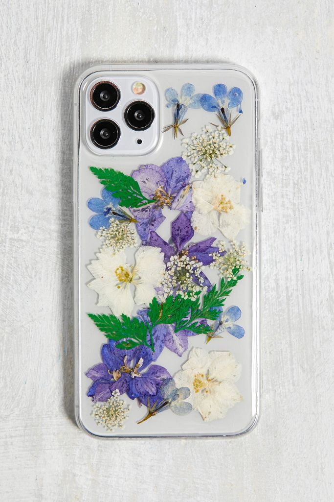 Pressed Flowers iPhone 11 Pro Case Urban Outfitters UK