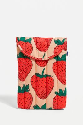 BAGGU – 13"-Laptoptasche „Strawberry"