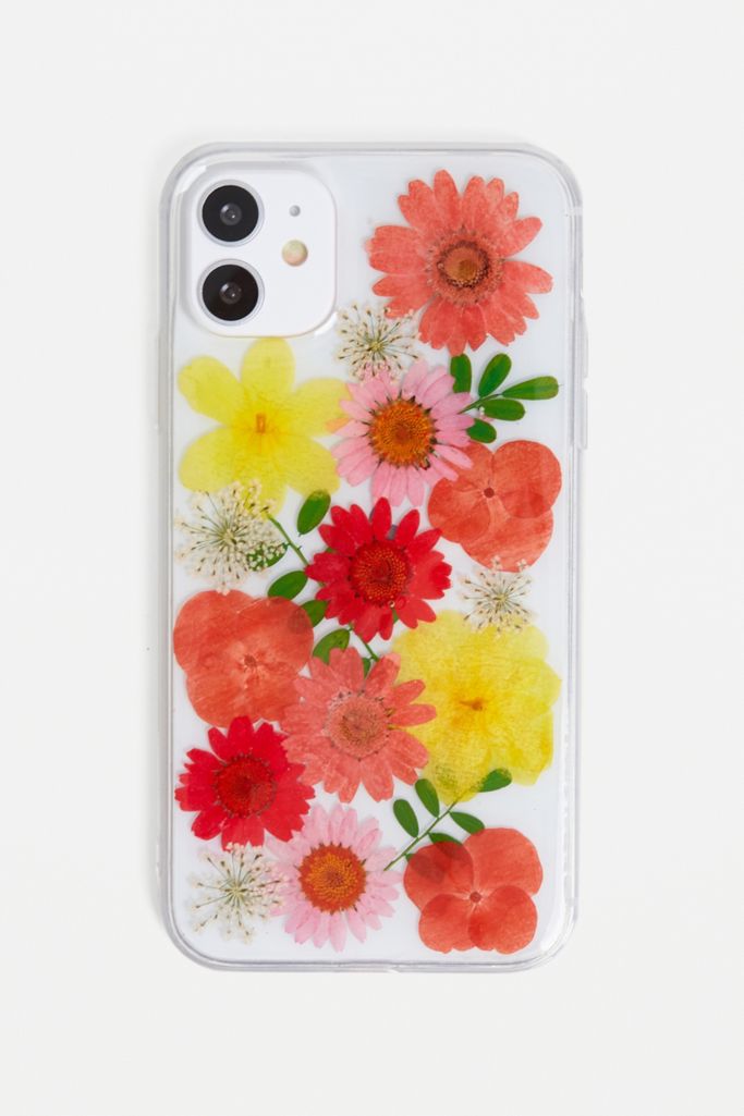 Bloom Pressed Flower iPhone 11 Case | Urban Outfitters UK