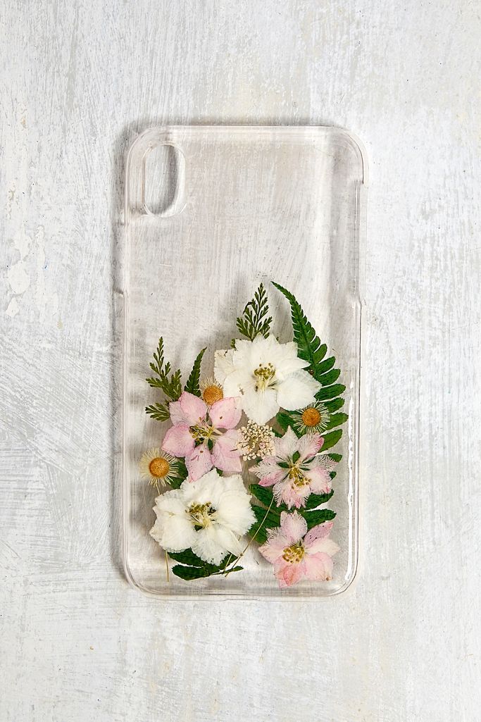 Pressed Flower + Fern iPhone XR Case Urban Outfitters UK