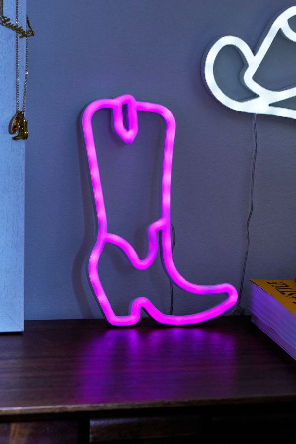 Vista diapositiva: 1: Luce al Neon Stivale Western Esclusiva UO