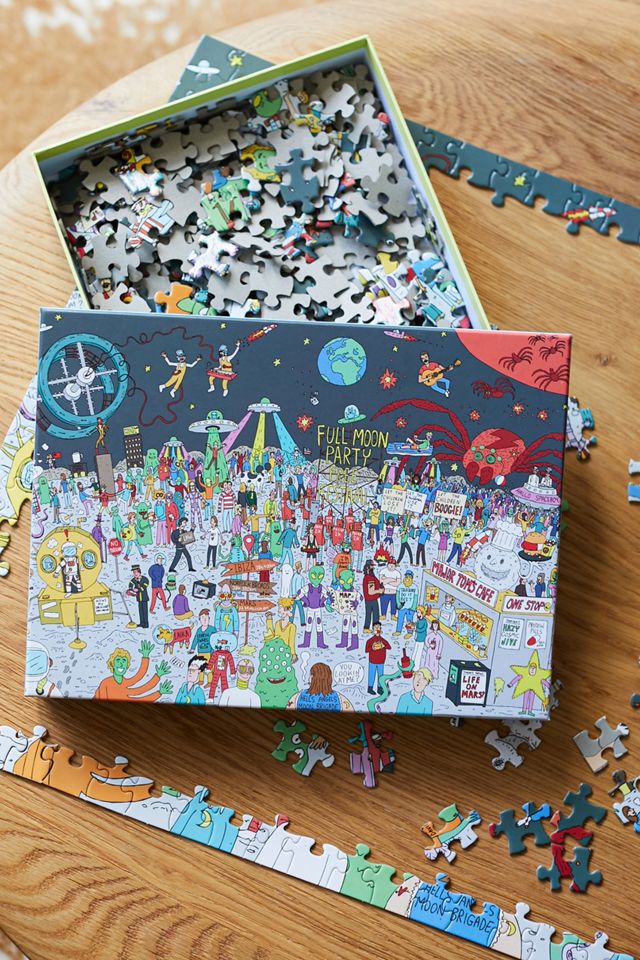 Where's Bowie? Jigsaw Puzzle Urban Outfitters UK