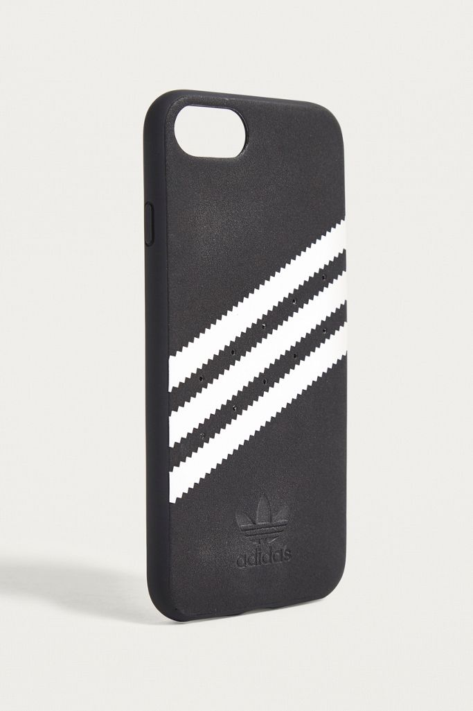 Adidas Originals Gazelle Black Faux Suede Iphone 7 Case Urban Outfitters Uk