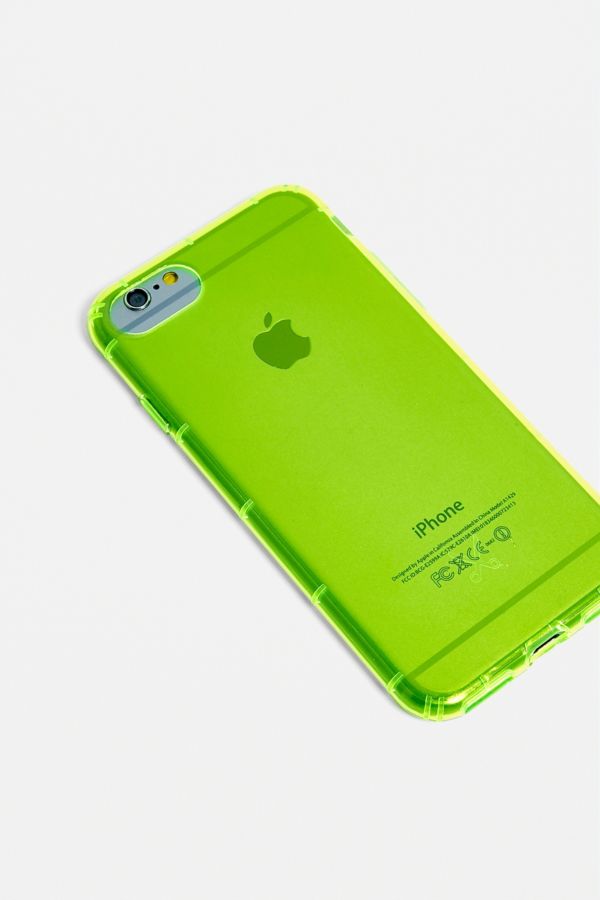 Philo Neon Yellow iPhone 6/6s/7/8 Phone Case Urban Outfitters UK