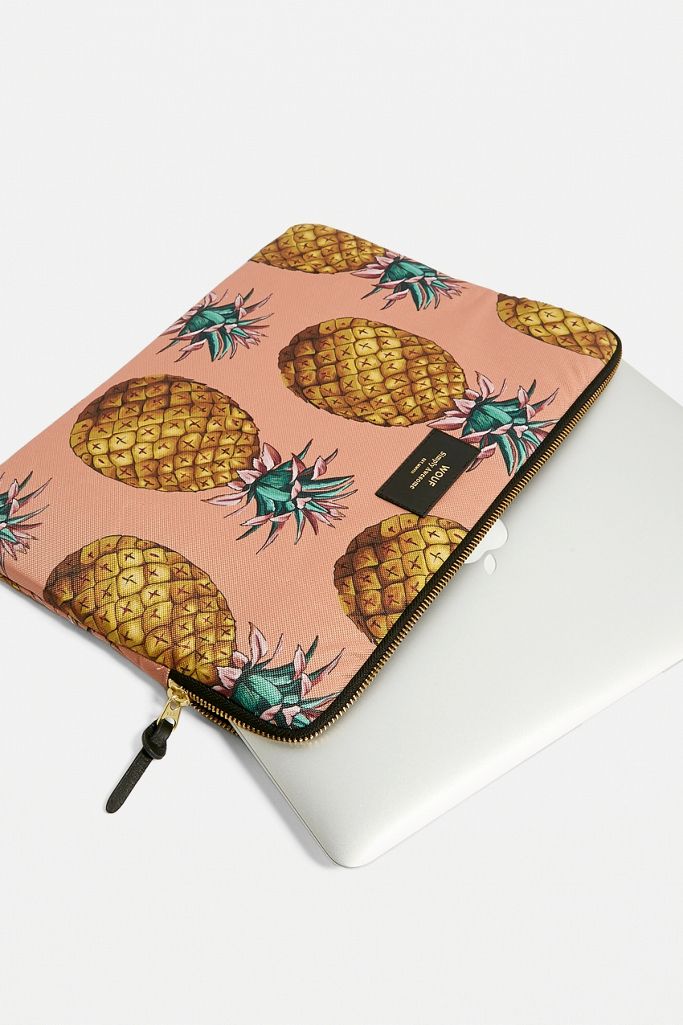 Wouf Pineapple 13” Laptop Sleeve Urban Outfitters UK
