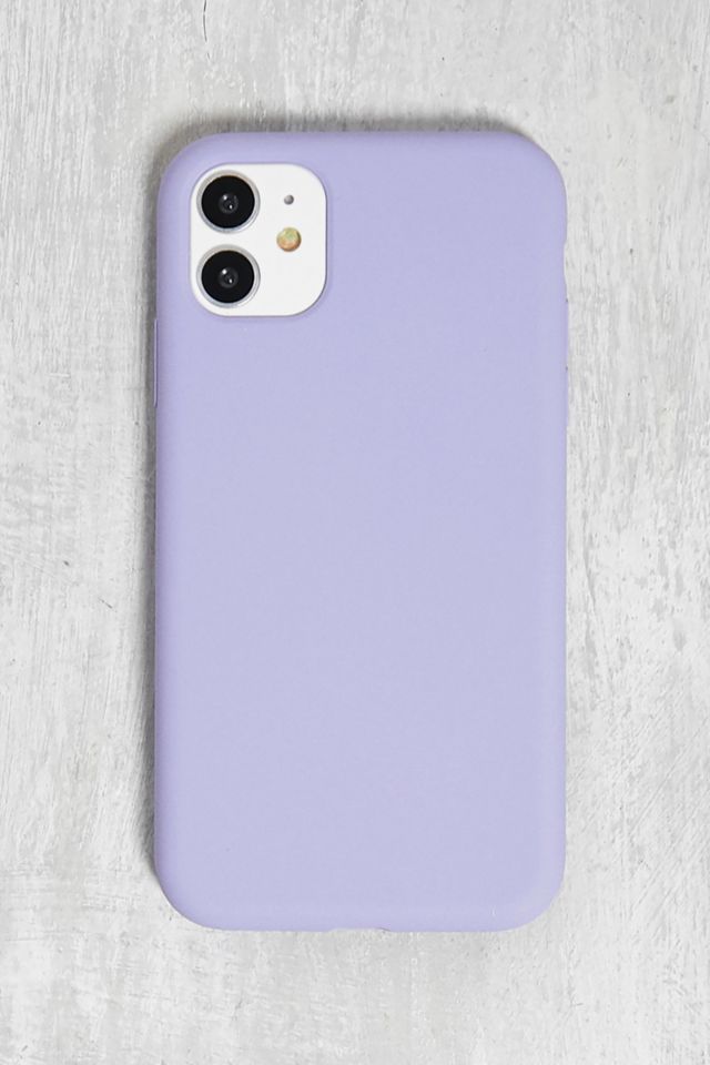 Elago iPhone 11 Lilac Silicone Case | Urban Outfitters UK