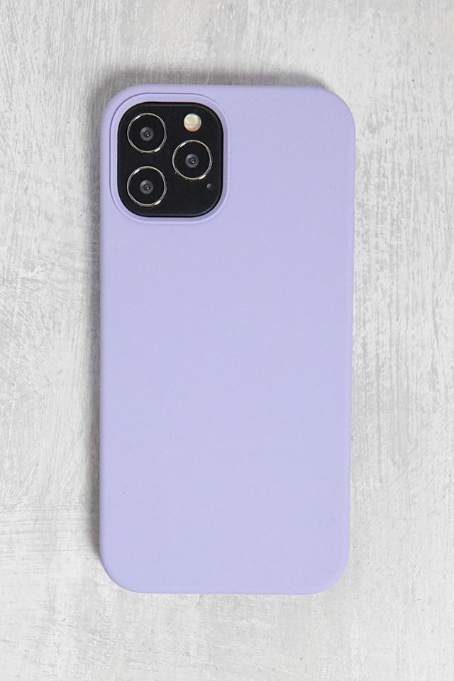 Elago Iphone 12 12 Pro Lilac Silicone Case Urban Outfitters Uk