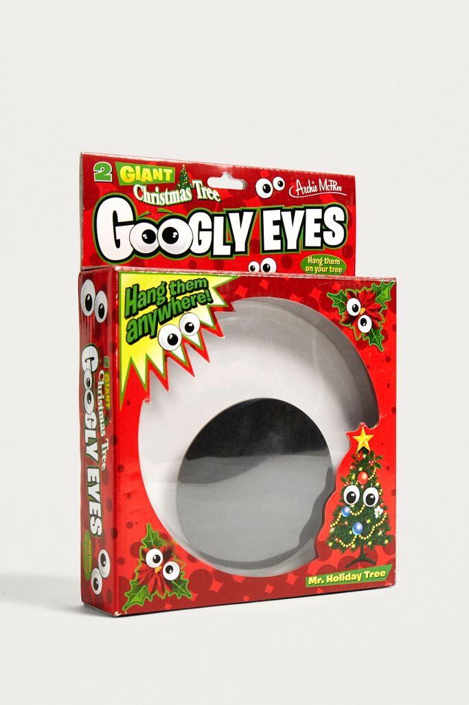 Giant Christmas Tree Googly Eyes Urban Outfitters UK