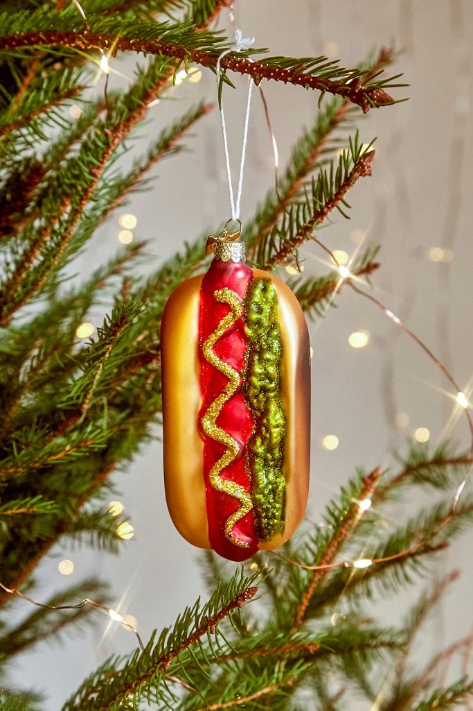 Skylanders hot dog christmas ornament
