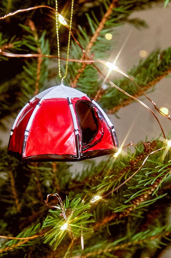 Tent Christmas Ornament Urban Outfitters UK