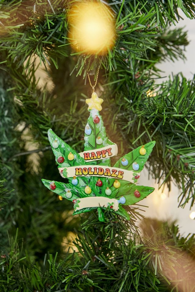 Happy Holidaze Christmas Ornament Urban Outfitters UK
